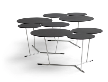 BUBBLE - Low aluminium coffee table by Blå Station - view 3